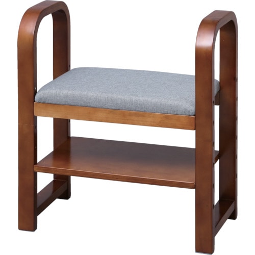 ＩＲＩＳ　玄関椅子　ＣＧ－５５　ブラウン＿