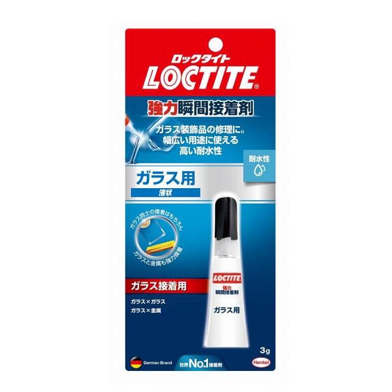 ＬＯＣＴＩＴＥ　強力瞬間接着剤　ガラス用