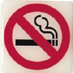 光　ルミノーバ蓄光サイン禁煙マーク＿