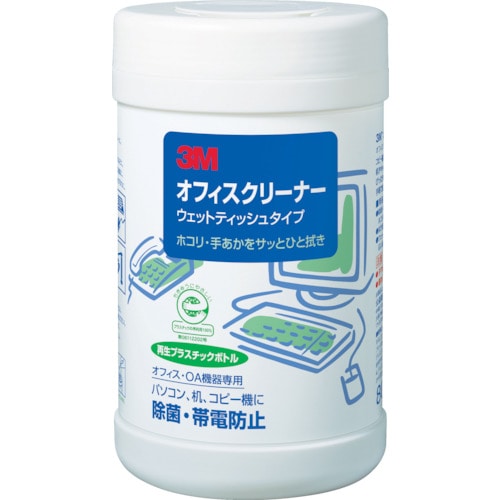 ３Ｍ　スコッチ　オフィスクリーナー（ウェットティッシュタイプ）８０枚入り＿