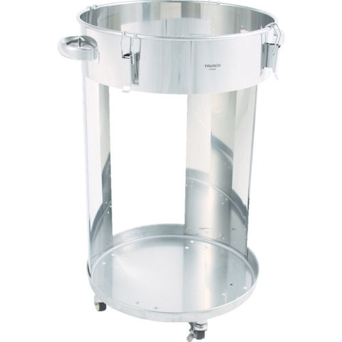 ＴＲＵＳＣＯ　ステンレスダストボックス　８０Ｌ＿