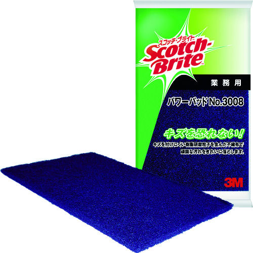 ３Ｍ　スコッチ・ブライト　パワーパッド　ＮＯ．３００８＿