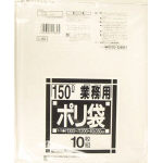 サニパック　Ｌシリーズダストカート用１５０Ｌ薄口透明　１０枚＿