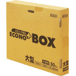サニパック　Ｅ－０４エコノＢＯＸ大型半透明　　（５０枚入）