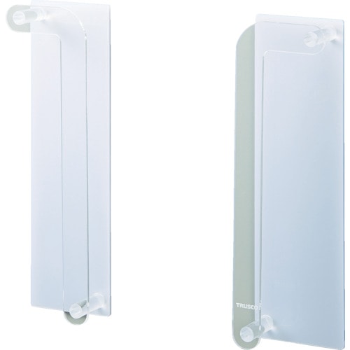 ＴＲＵＳＣＯ　マグネットパンフレットホルダー２個組　Ａ４縦　アール型＿