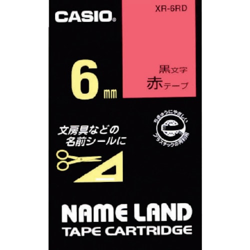 カシオ　ネームランド用テープカートリッジ　粘着タイプ　６ｍｍ＿