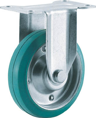 ＴＲＵＳＣＯ　省音ハイテナー用　固定キャスター　１５０ゴム車＿