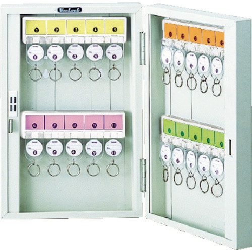 ＴＲＵＳＣＯ　キーボックス　ダイヤルキー仕様　ホルダ数２０個＿