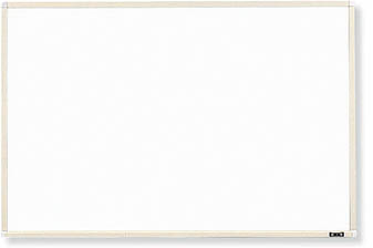 ＴＲＵＳＣＯ　スチール製ホワイトボード　白暗線　９００Ｘ１２００　白＿