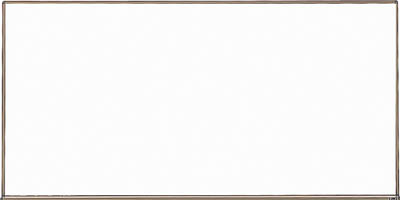 ＴＲＵＳＣＯ　スチール製ホワイトボード　白暗線　６００Ｘ９００　黒＿