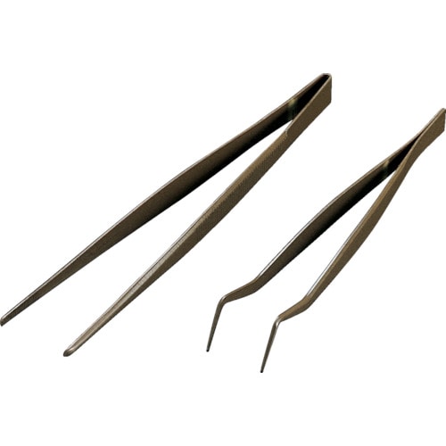 フロンケミカル　フッ素樹脂コーティングピンセット　１２５ｍｍ　膜厚約５０μ＿＿