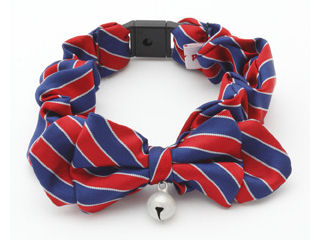 ペティオ　シャルマン　キャットカラーシュシュ　ストライプ　レッド