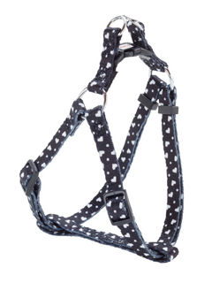 Ｐｅｔｉｏ　ペティオ　ＡＲＦａｓｈｉｏｎ　ハートドットハーネス　Ｓ　ブラック