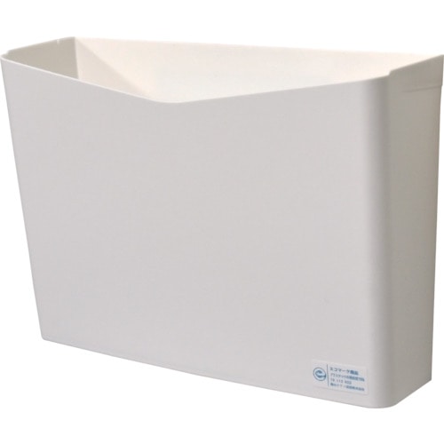 積水　リサイクルペーパーポケット　フタなし　白＿