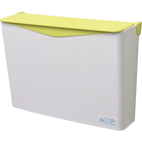 積水　リサイクルペーパーポケット　フタ付　白＿