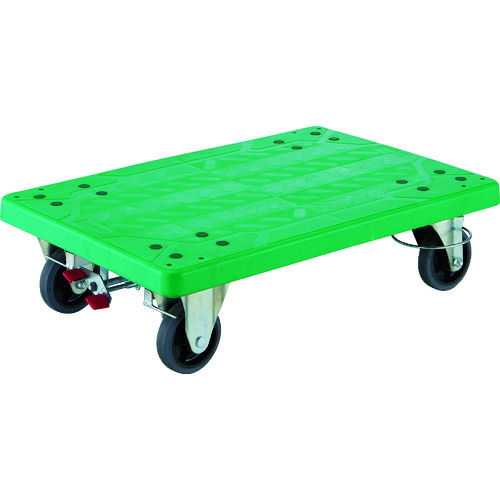 ＴＲＵＳＣＯ　グランカート　平台車　自在２輪固定２輪リングストッパー付＿