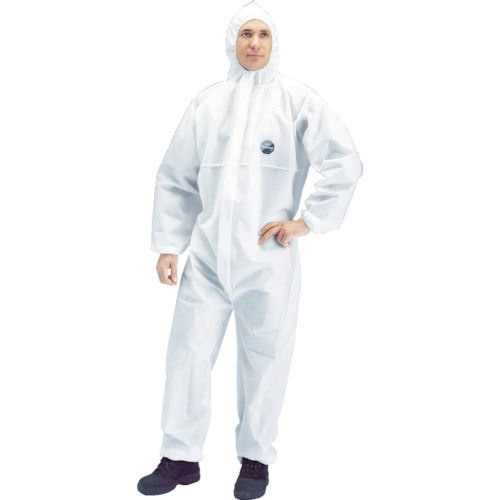 ＴＲＵＳＣＯ　帯電防止使い捨て保護服（３層）　Ｍサイズ＿＿