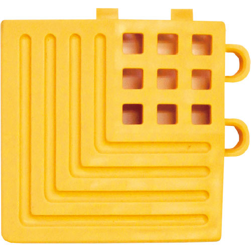 テラモト　タッチマット２専用ふち　黄＿