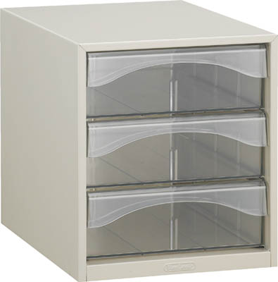 ＴＲＵＳＣＯ　レターケース　Ａ４深型３段＿