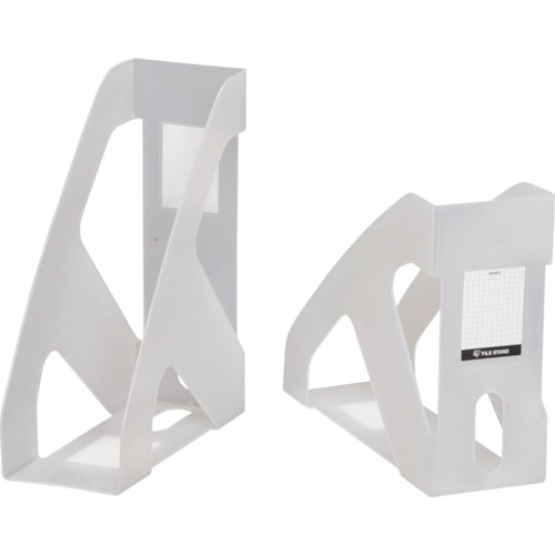 ＩＲＩＳ　ファイルスタンド（２個セット）　ＦＳ－２５ＥＷ×２　クリア＿