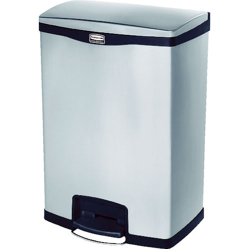 ラバーメイド　スリムジム　ステップオンコンテナ　フロントステップ　ステンレス＿