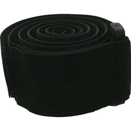 ユタカ　マジックテープ　フリーバンドロング　２５ｍｍ×１ｍ　黒＿＿