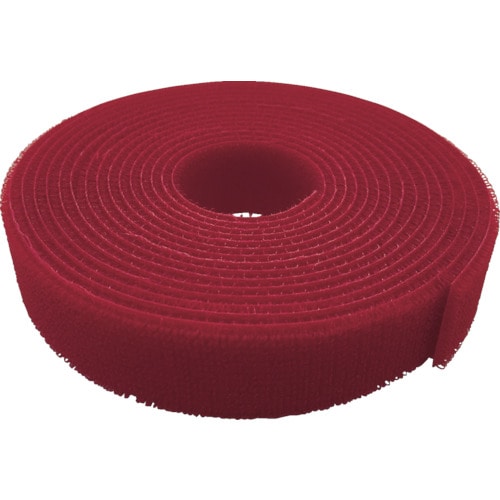 ユタカ　マジックテープ　マジックバンド　２０ｍｍ×３ｍ　赤＿＿
