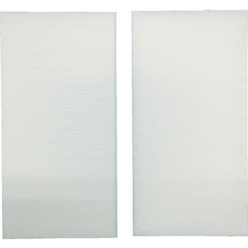 ユタカ　マジックテープ　ＰＰ用ピタロック　２５ｍｍ×１００ｍｍ　ホワイト＿＿