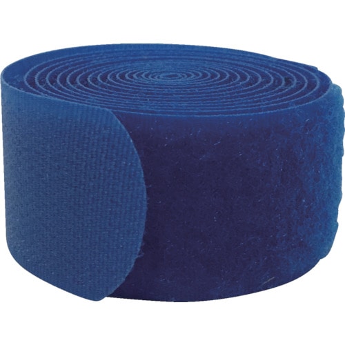 ユタカ　マジックテープ　マジックストラップＬ　２５ｍｍ×１１０ｃｍ　ブルー＿＿