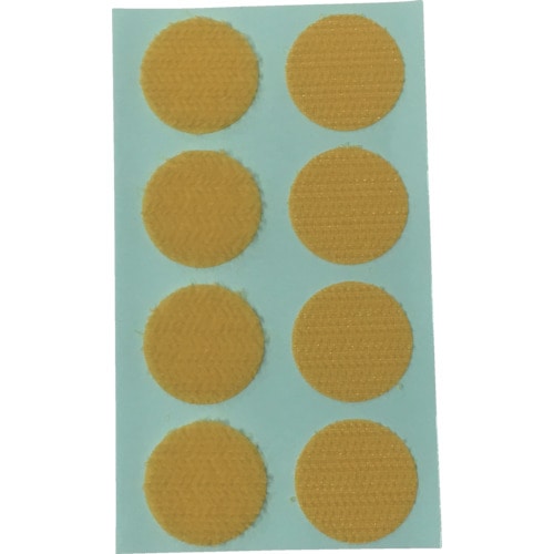 ユタカ　マジックテープ　ワンタッチ　２２ファイ　８コ入り　イエロー＿＿