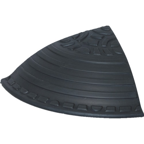 ＩＲＩＳ　ゴム製段差プレート　扇形　間口３２０×奥行３２０×高さ１４５ｍｍ＿