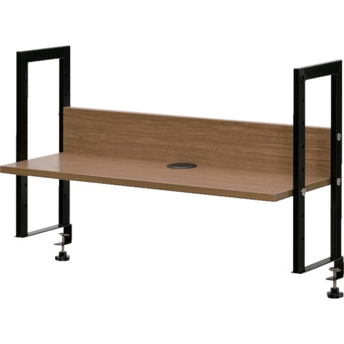 アールエフヤマカワ　ワーキングデスク上置棚Ｗ８００　ウォルナット＿