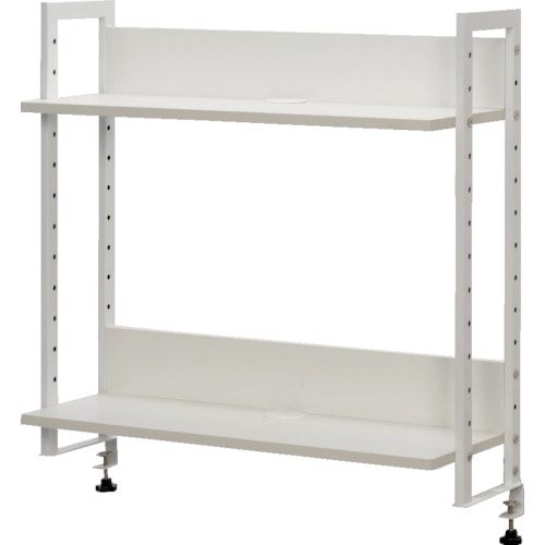アールエフヤマカワ　ワーキングデスク上置ハイシェルフＷ８００　ホワイト＿