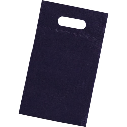 ＴＲＵＳＣＯ　不織布小判抜き手提げバッグ　Ｓ　１０枚入　ネイビー＿