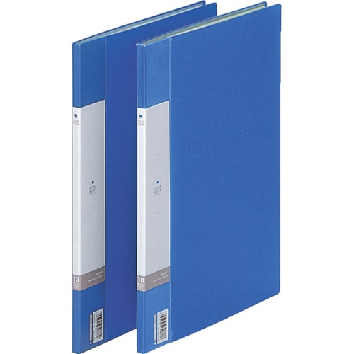 リヒト　Ａ４／Ｓ　クリヤーブック（１０枚）　青＿