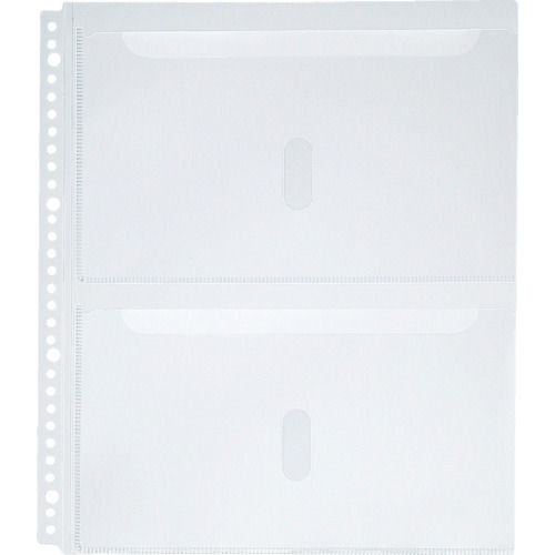キングジム　Ａ４Ｓ取扱説明書ファイル用ポケット（３０穴）２段タイプ＿