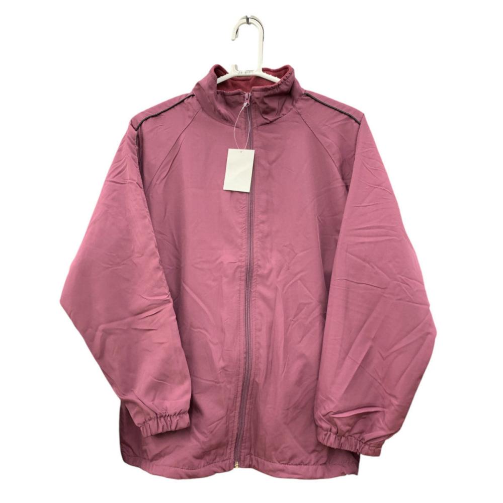 婦人　裏フリースジャケット　エンジ　Ｍ