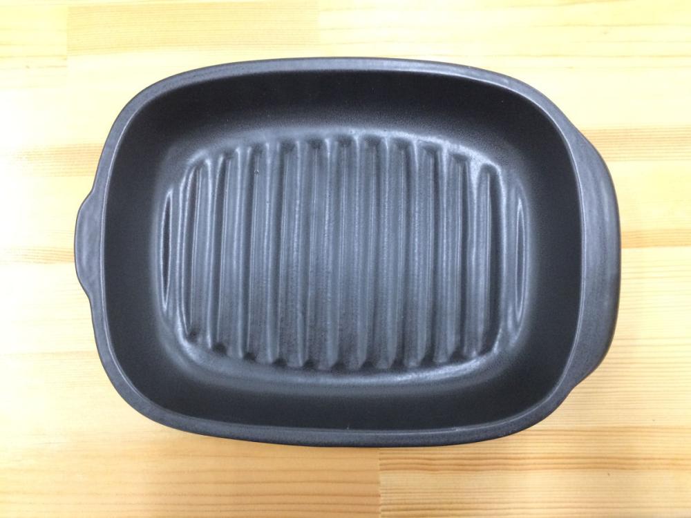 アテーナライフ　お手軽陶器グリルプレート