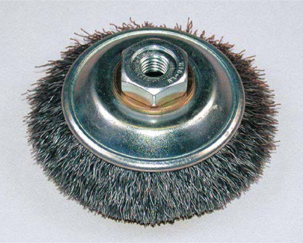 鋼線ベベルブラシ　ＢＫＢ－８５　Ｍ１０ネジ