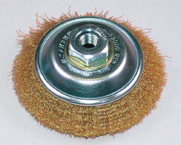 鋼線めっきベベルブラシ　ＢＫＭＢ－８５　Ｍ１０ネジ