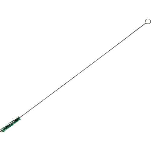 ＴＲＵＳＣＯ　小径パイプブラシ　ロングタイプ　５ｍｍ　ＨＡＣＣＰ対応　グリーン＿