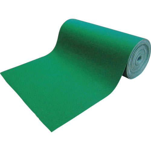 ＴＲＵＳＣＯ　吸油・吸水ロールマット　緑　フィルム付　幅９００ｍｍｘ２５ｍ＿