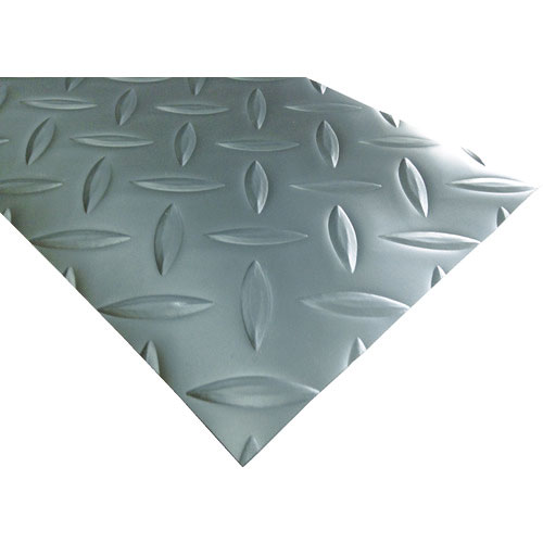 ワニ印　塩ビ養生マット　ヤバネ　シルバー　１．３ｍｍ厚×９２０ｍｍ×２０ｍ巻＿