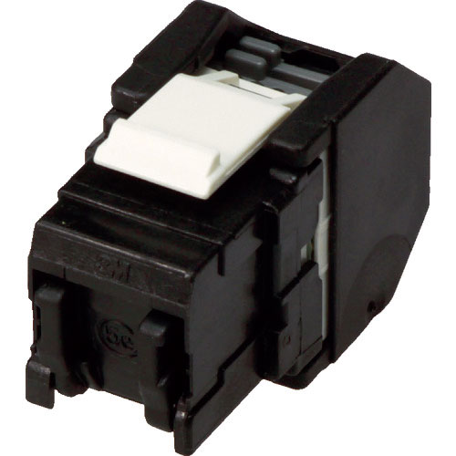 ３Ｍ　ＲＪ４５モジュラージャック　ツールレスタイプ　Ｃａｔ５ｅ　黒＿