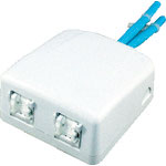 ３Ｍ　Ｃａｔ５ｅ　ＲＪ４５モジュラージャック露出型アウトレットセット　２ポート＿