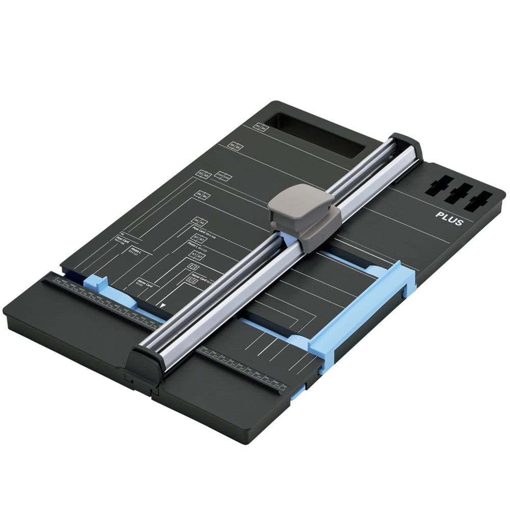 プラス　裁断機　スライドカッター　ハンブンコ　Ａ４　ＰＫ－８１３