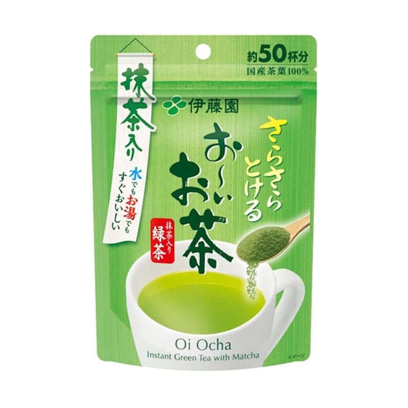 伊藤園　さらさらとける　お～いお茶抹茶入り緑茶　４０ｇ