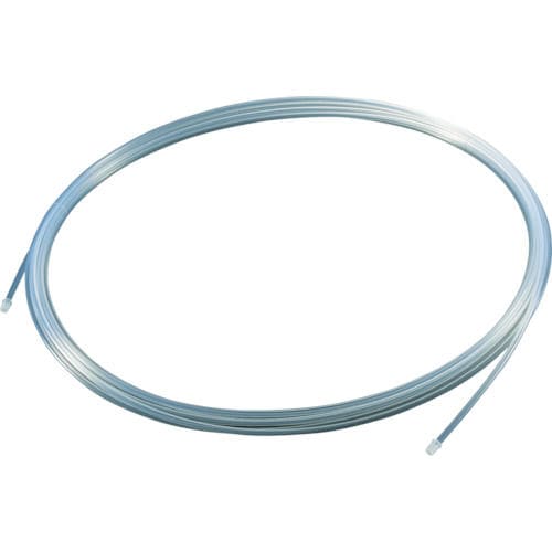 ＴＲＵＳＣＯ　フッ素樹脂チューブ　内径４ｍｍＸ外径６ｍｍ　長さ２０ｍ＿