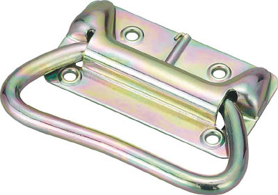 ＴＲＵＳＣＯ　スプリング付トランク取手　スチール　三価クロムめっき　１０５ｍｍ＿