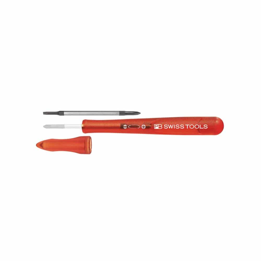 ＰＢ　ＳＷＩＳＳ　ＴＯＯＬＳ　レインボー差替式精密ドライバー　レッド１６８－００ＲＥＤ